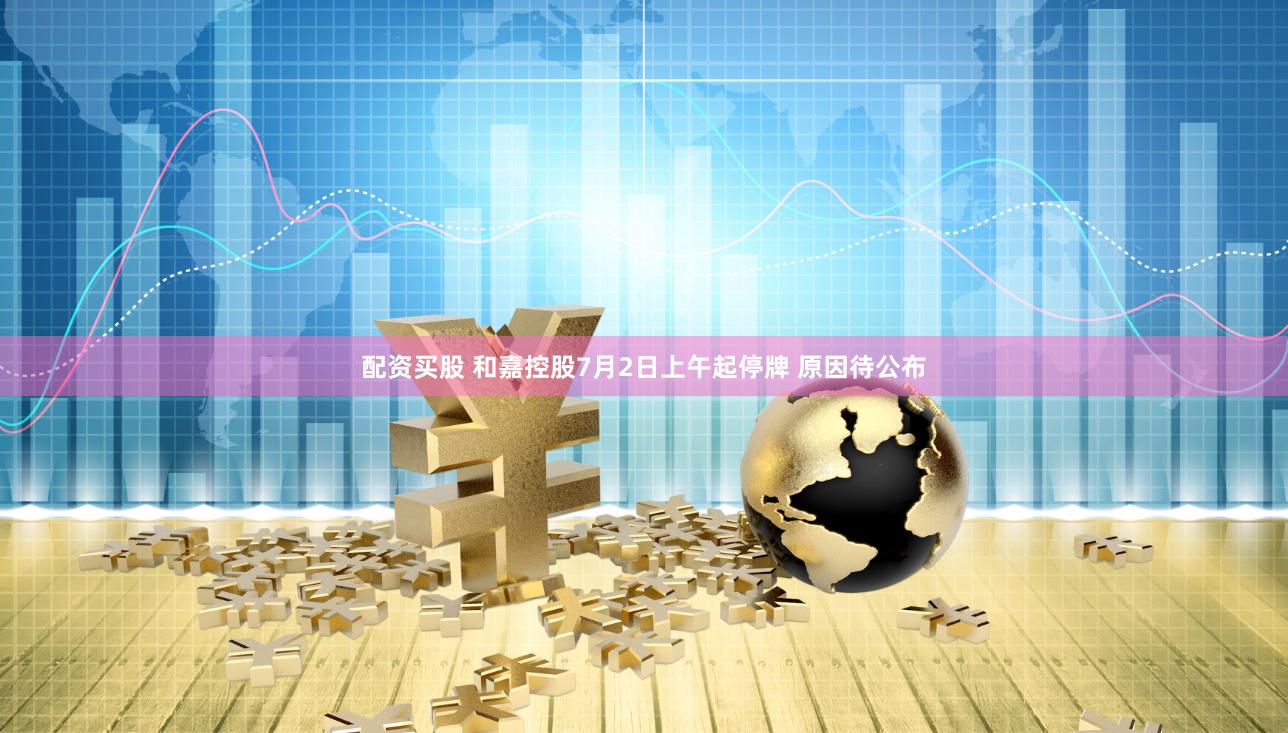 配资买股 和嘉控股7月2日上午起停牌 原因待公布