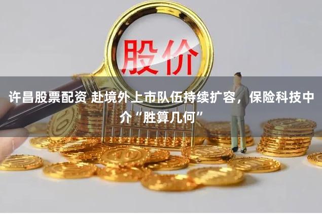 许昌股票配资 赴境外上市队伍持续扩容，保险科技中介“胜算几何”