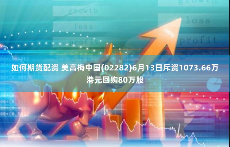 如何期货配资 美高梅中国(02282)6月13日斥资1073.66万港元回购80万股