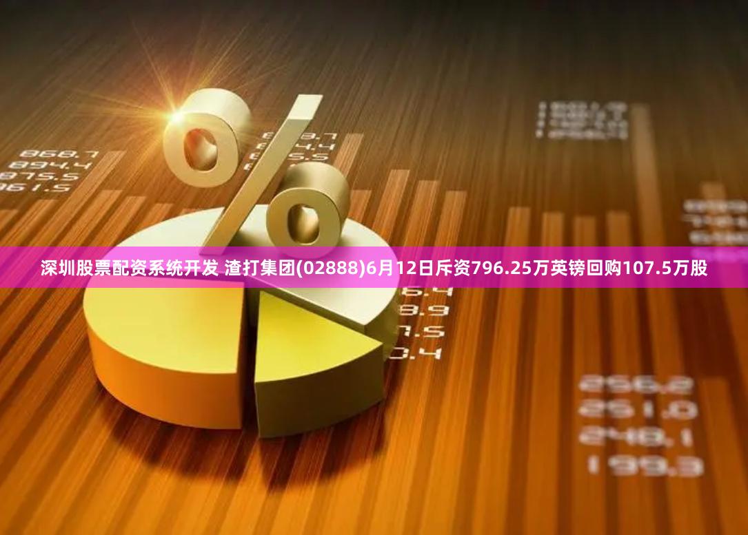 深圳股票配资系统开发 渣打集团(02888)6月12日斥资796.25万英镑回购107.5万股